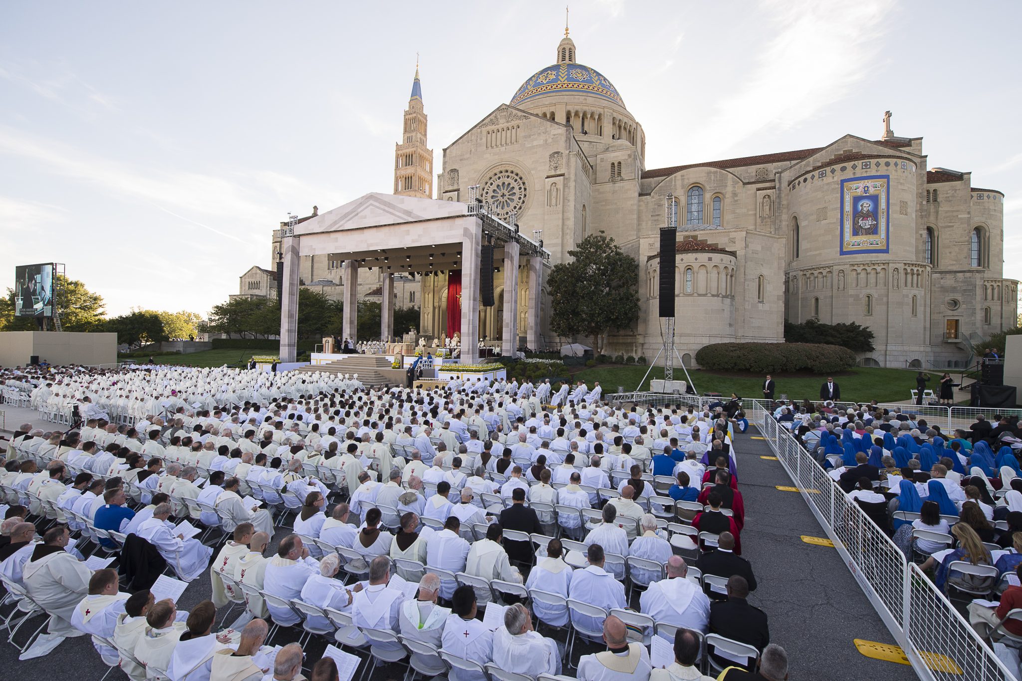 Canonization of Junipero Serra at the National Shrine 