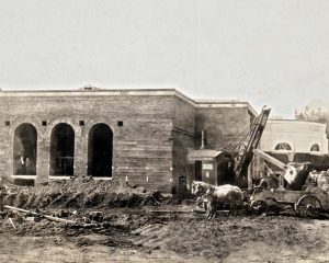 1924 July 11 crypt church construction