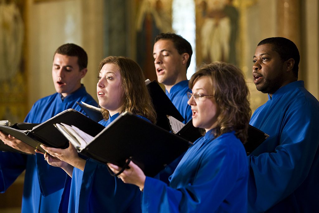 Basilica Choir singing