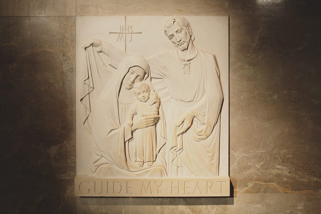 Relief of Holy Family