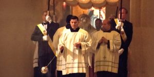 Procession with incense