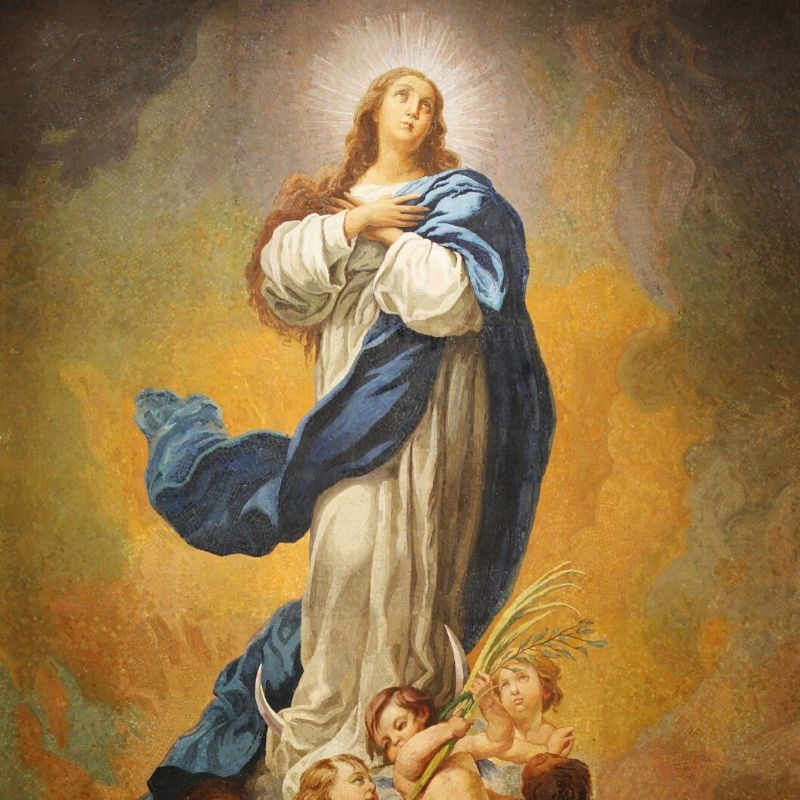 Immaculate Conception mosaic