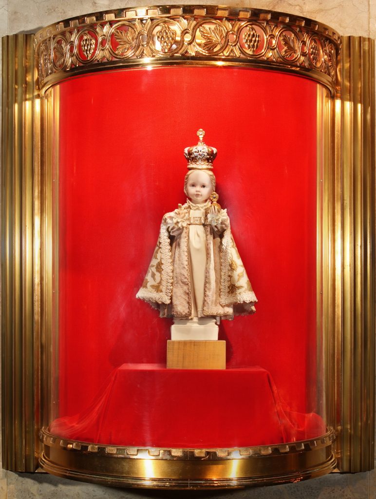 What is the origin of the Infant Jesus of Prague? National Shrine of