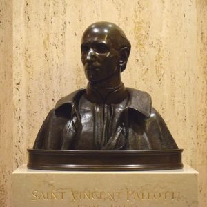 Saint Vincent Pallotti bronze statue