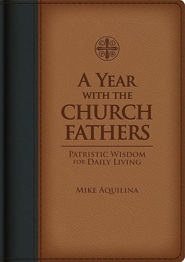 A Year with Church Fathers-book cover