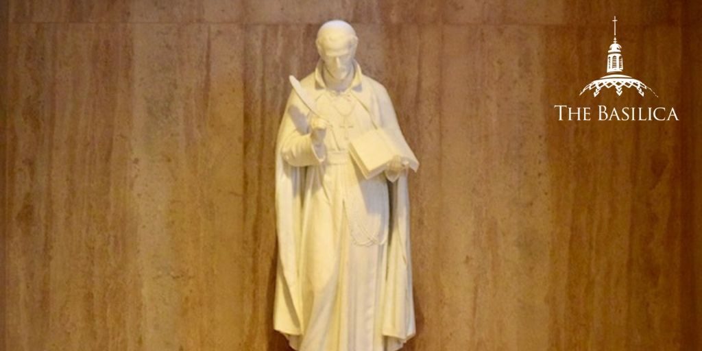 Saint Alphonsus statue in Basilica