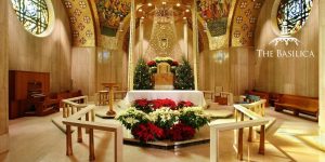 Blessed Sacrament Chapel at Christmas