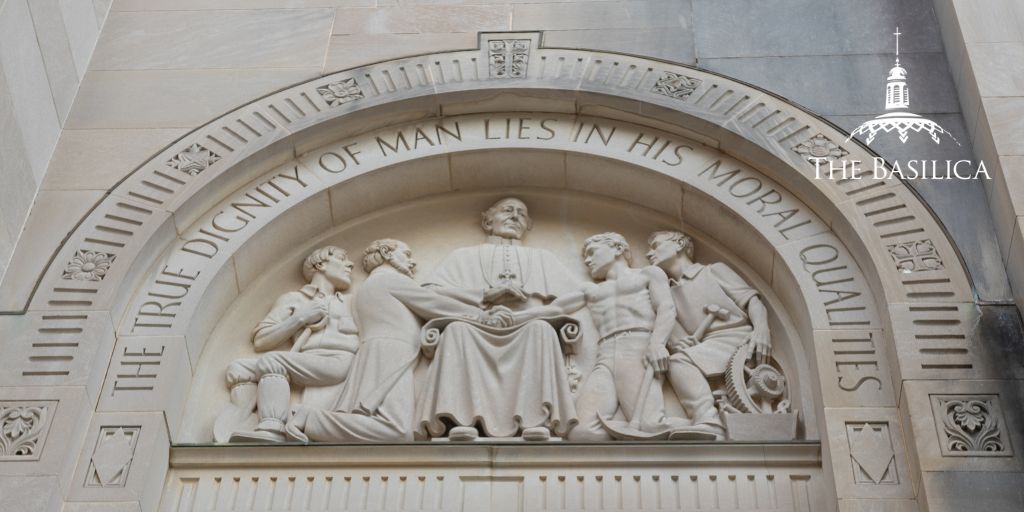 pope leo XIII west facade