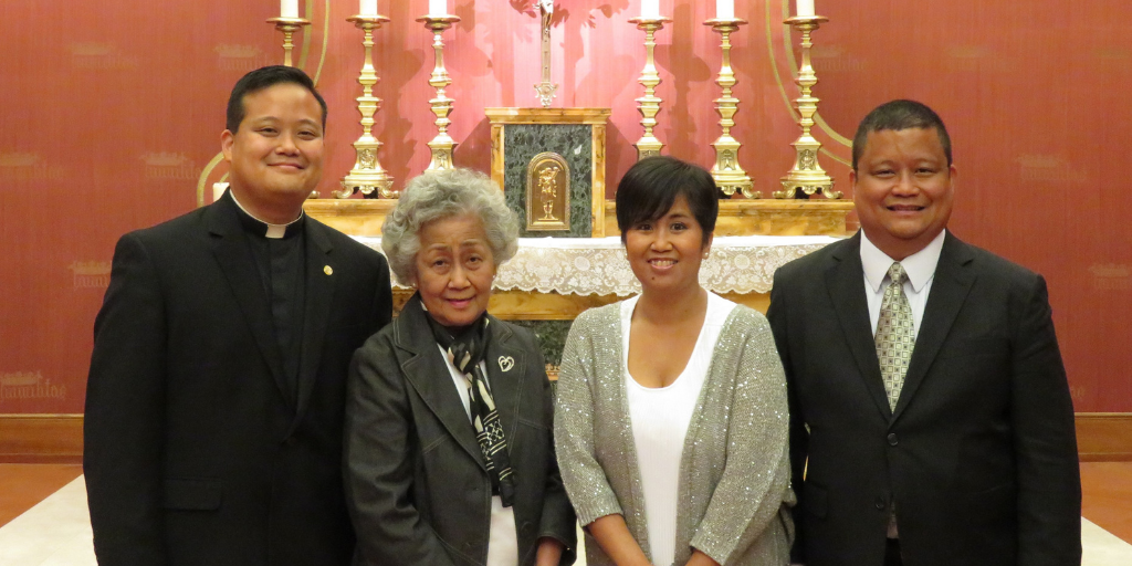 Father Ayala and family