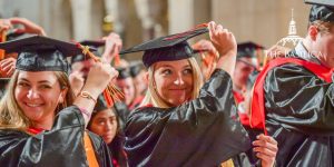 Bishop Ireton High School Graduation at the Basilica