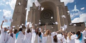 Academy of the Holy Cross Graduation at the Basilica