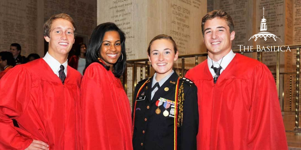 St. John's College High School Graduation at the Basilica