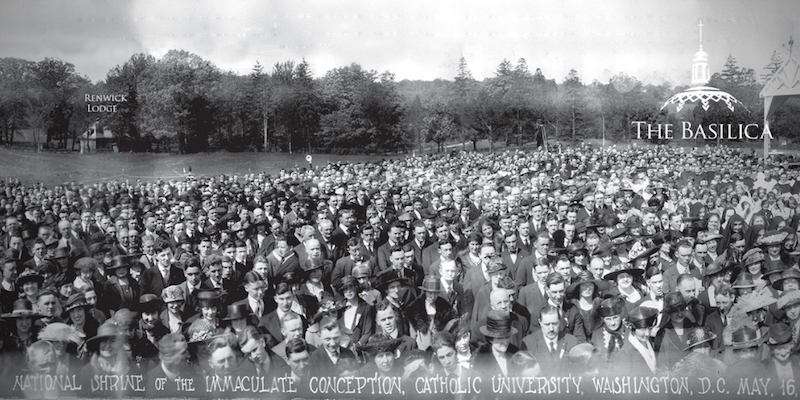 May 16, 2020 is the 100th anniversary of the blessing of the site of the future Basilica of the National Shrine...