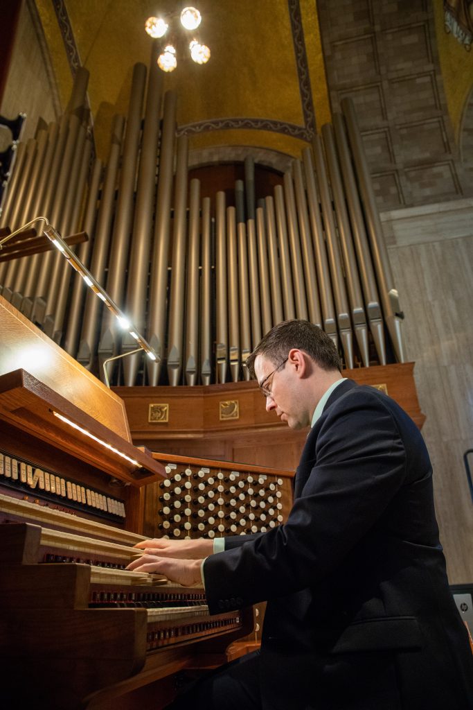 Ben LaPrairie plays Moeller organ in Great Upper Church 12