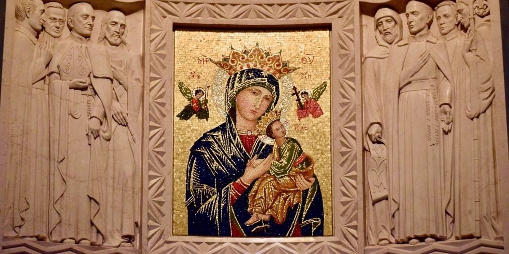 St. Bernard of Clairvaux in Our Lady of Perpetual Help Chapel