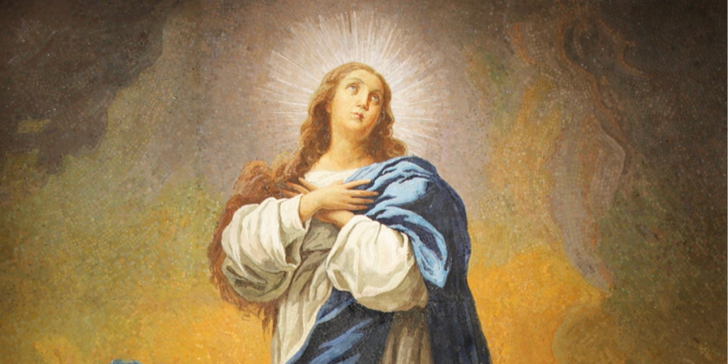 Immaculate Conception mosaic