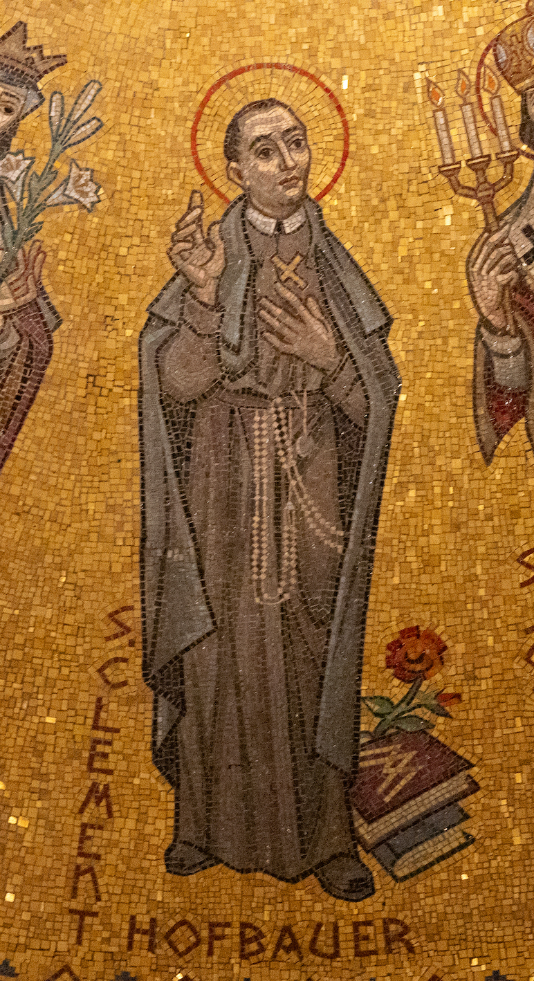 St. Clement portrayed in the Our Lady of Czestochowa Chapel