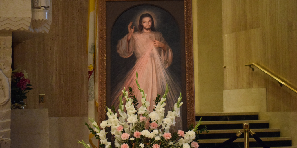 Divine Mercy painting