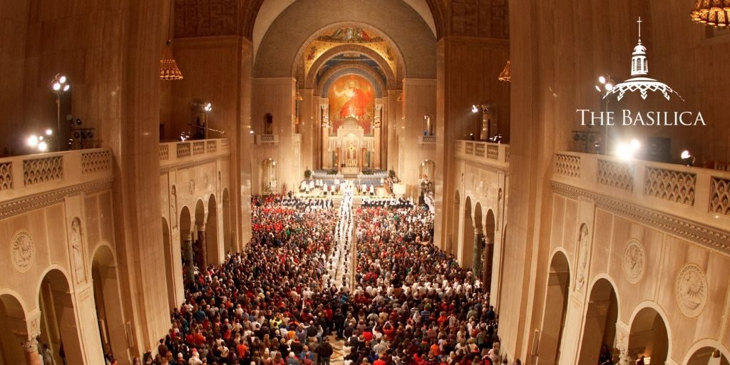 Why do nearly one million people a year visit the Shrine?