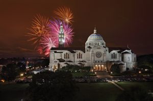 Fireworks over Basilica