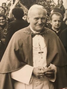 Saint John Paul II Smiling