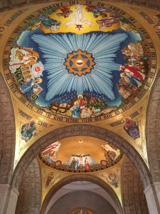 The Incarnation Dome at the Basilica 