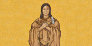 St. Kateri in mosaic