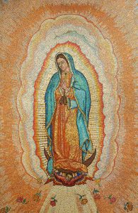 Our Lady of Guadalupe close up