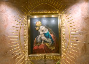 Our Lady of Brezje is an example of Mary as Eleousa