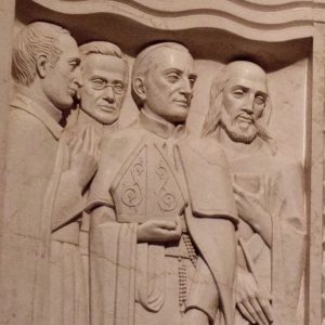  Blessed Francis Xavier Seelos portrayed (second from the left) in the Our Lady of Perpetual Help Chapel 