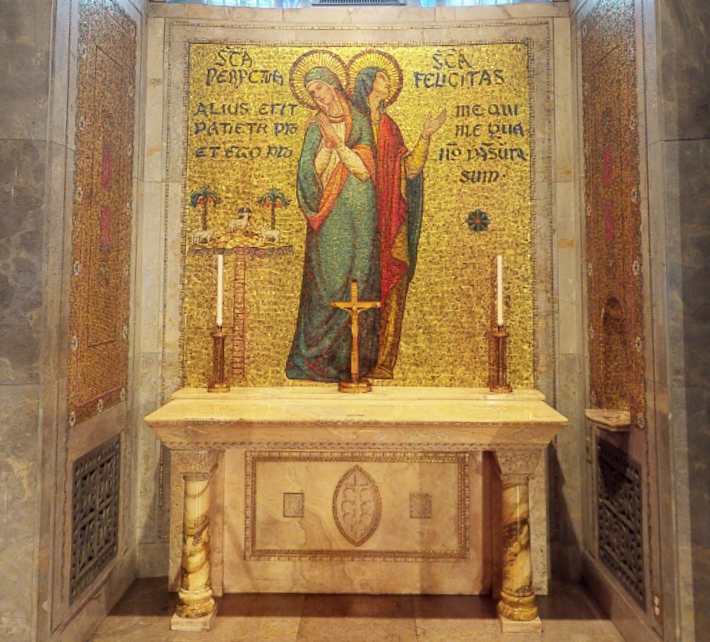 Joy in the Face of Suffering Saints Perpetua and Felicity National