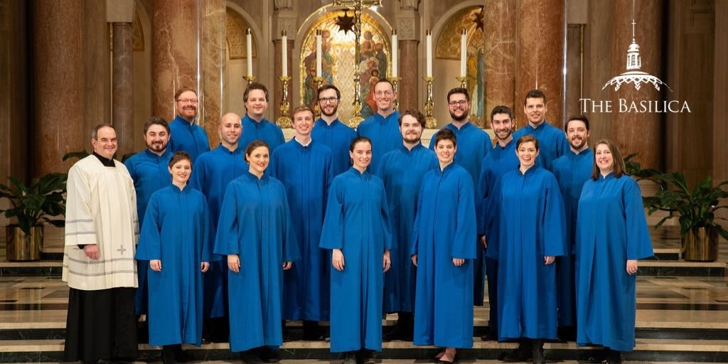 Peter Latona with Basilica Choir