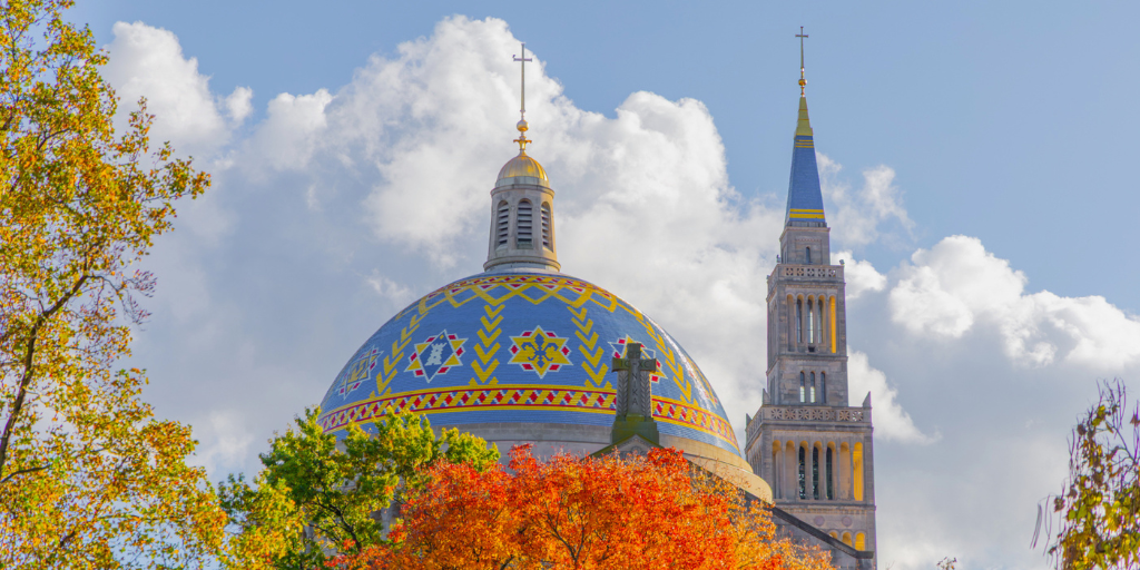 Basilica Great Dome Fall colors