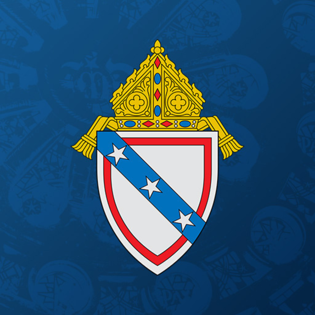 The coat of arms for the Diocese of Richmond