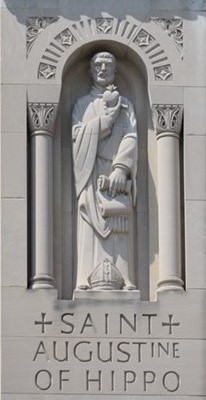 Saint Augustine in the Basilica