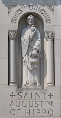 Saint Augustine in the Basilica