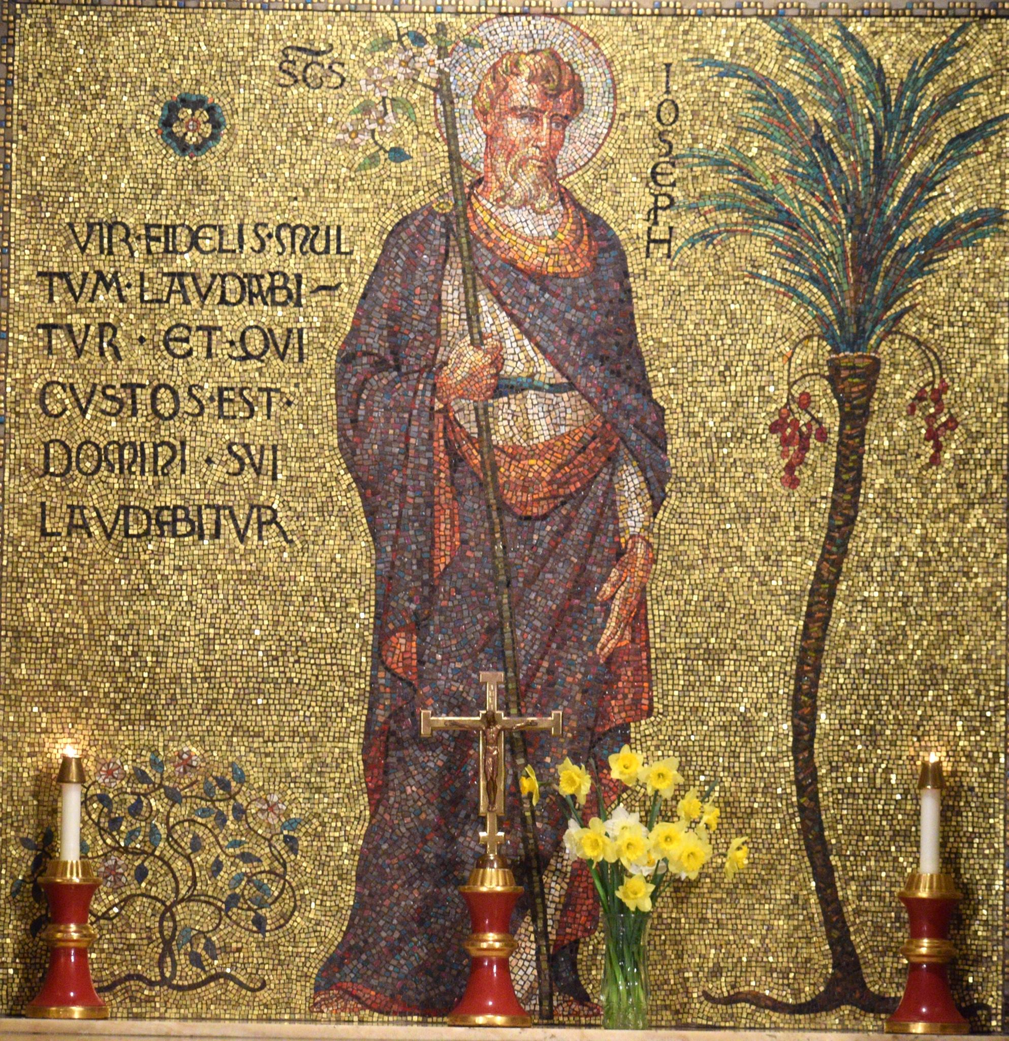 Saint Joseph Chapel mosaic