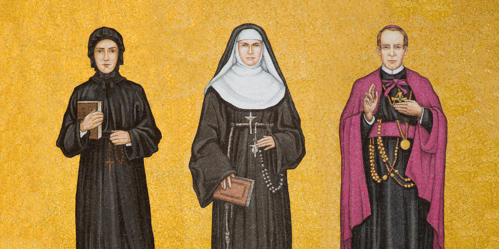 American Saints in Trinity Dome