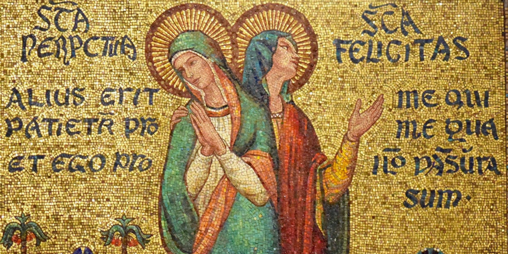 Perpetua and Felicity Chapel mosaic