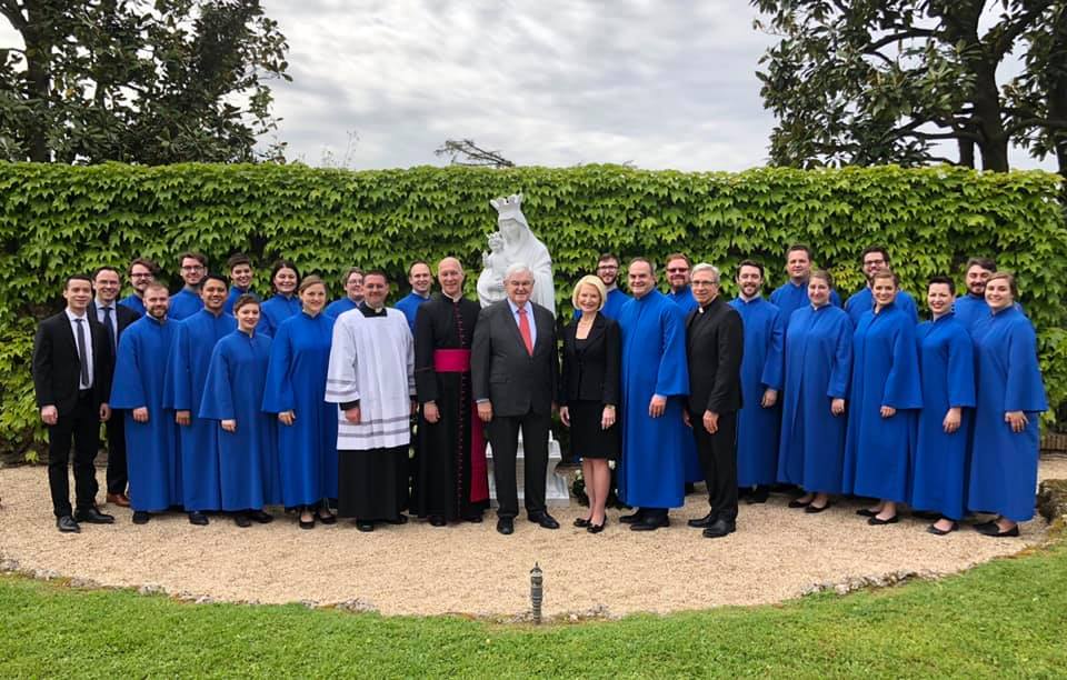 Shrine Choir and Ambassador