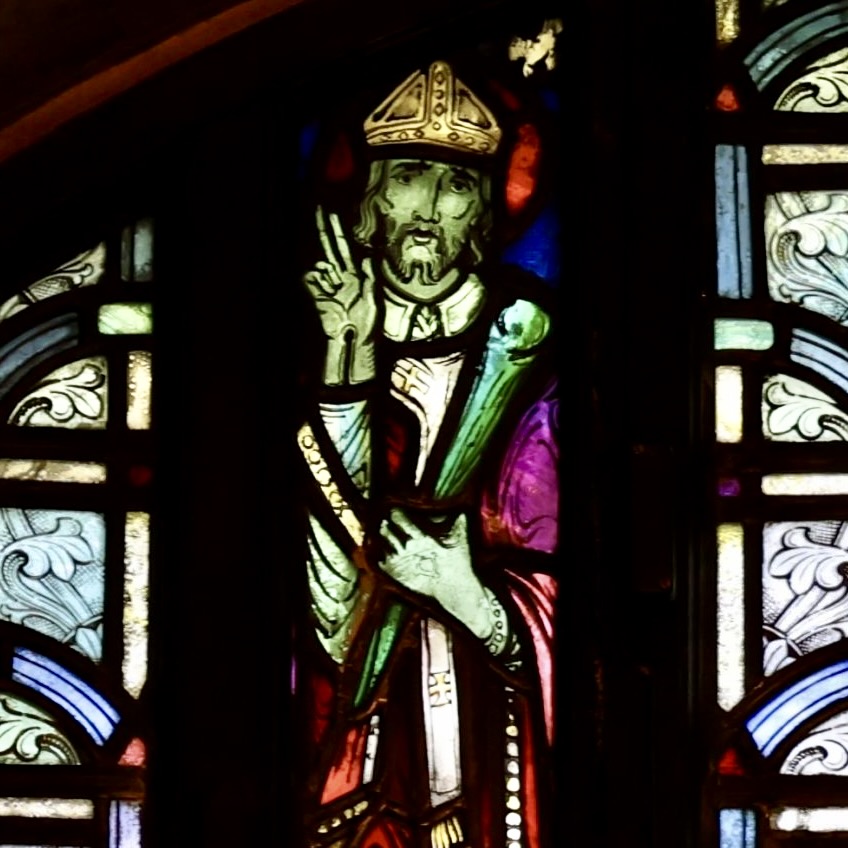 St. James lunette window