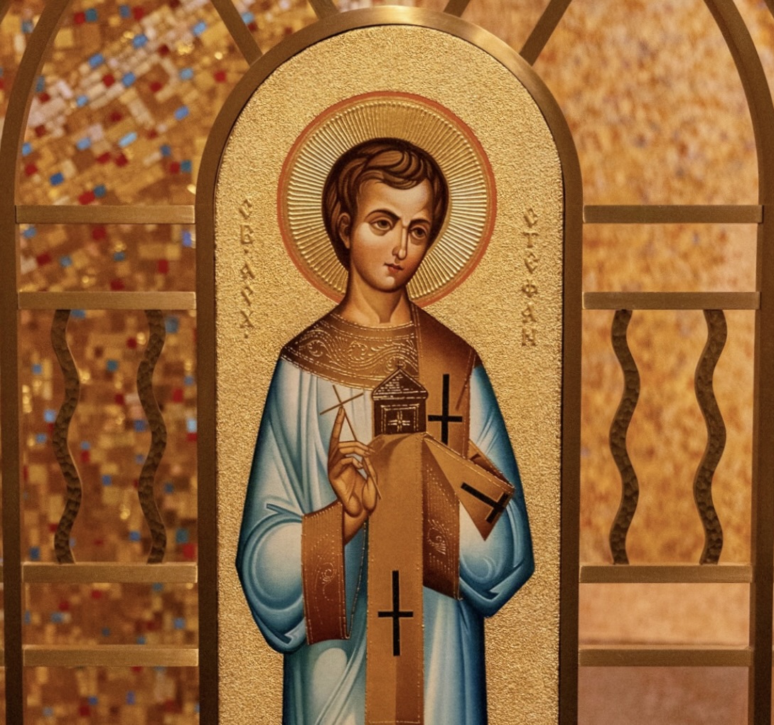 St. Stephen portrayed in the Pokrov Chapel