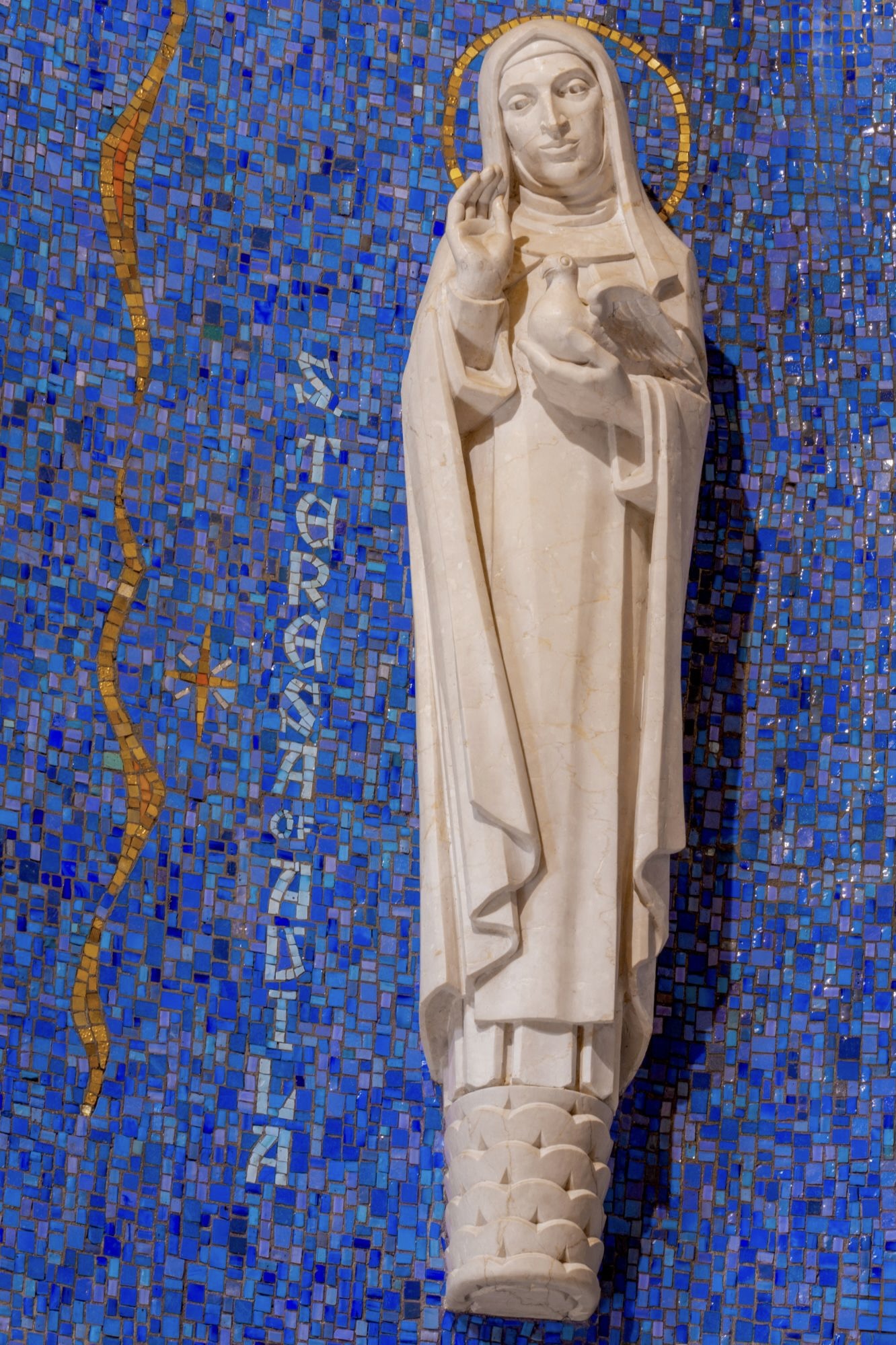Teresa of Avila in the Our Lady of Carmel Chapel