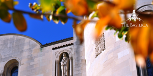 Basilica exterior fall