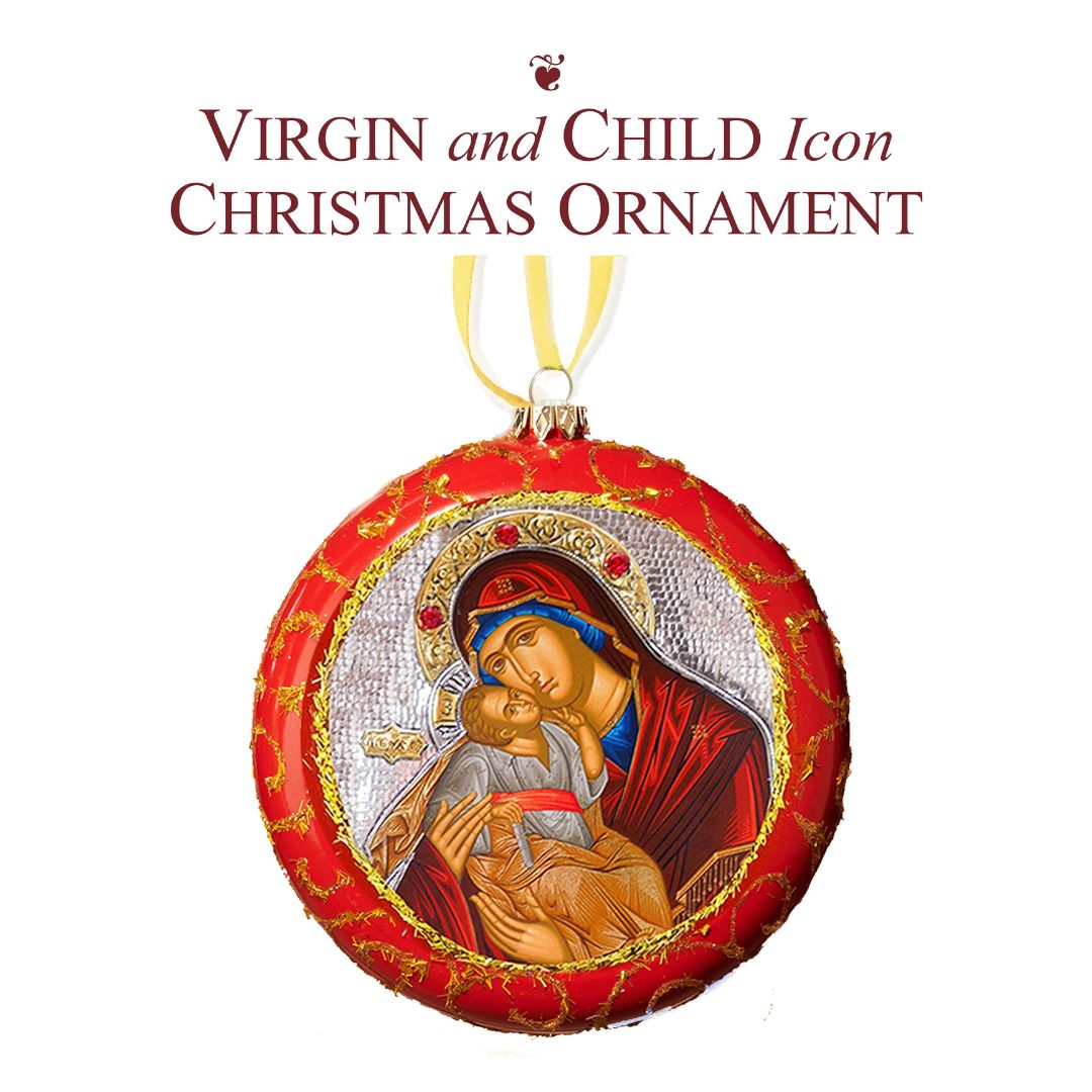  Virgin-and-Child-Christmas-Ornament