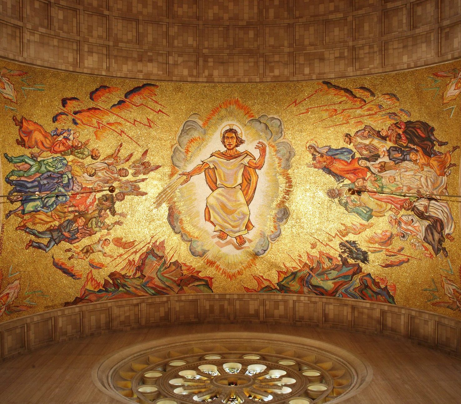 The Second Coming mosaic
