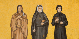 Women Saints in the Trinity Dome