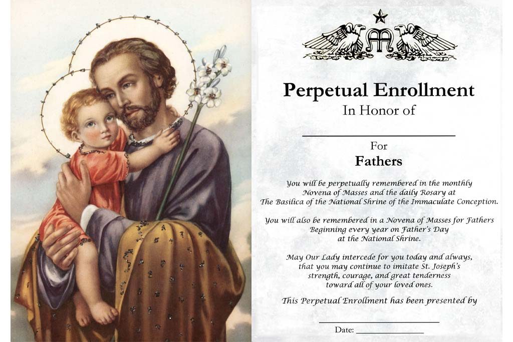 Fathers Perpetual Enrollment