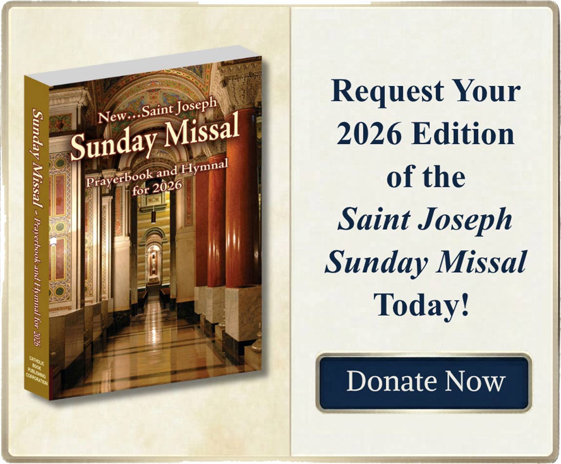 St. Joseph Sunday Missal 2026