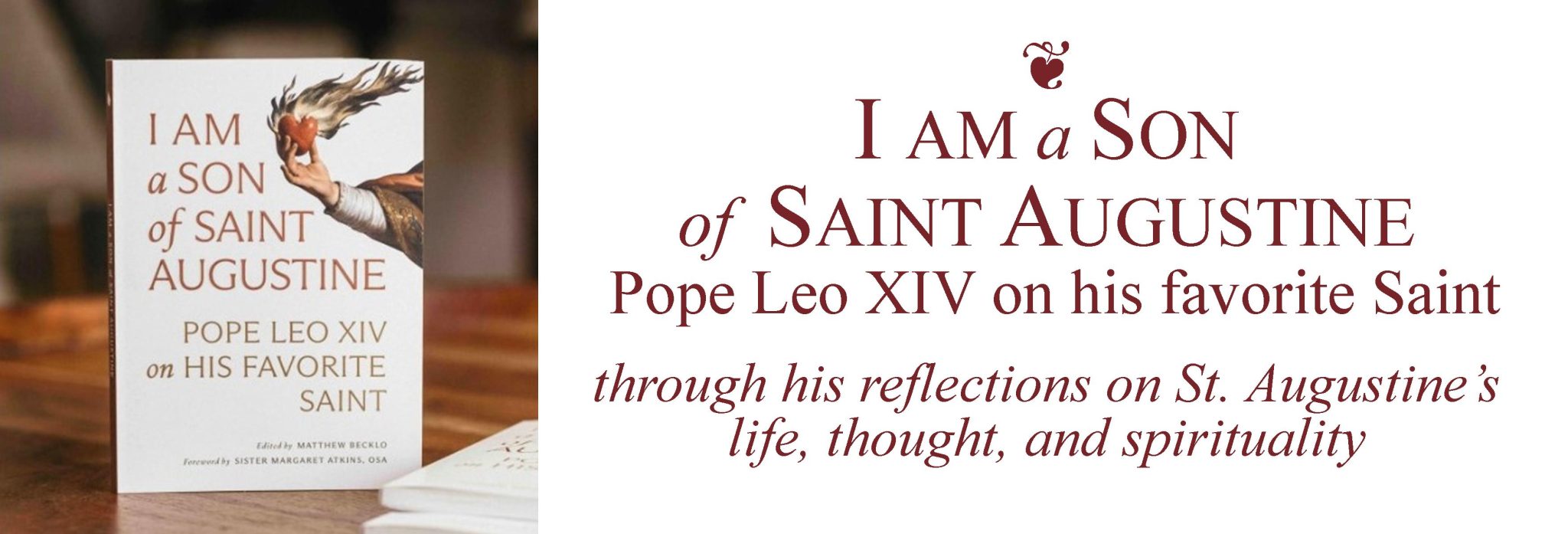 Pope Leo XIV Book – I am a Son of Saint Augustine